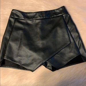 Black Envelope Skirt